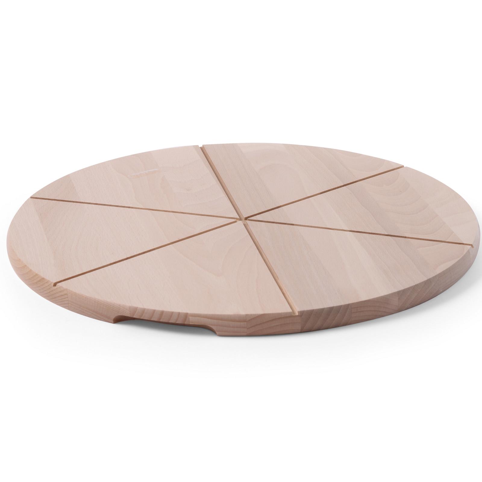 Holz-Pizzaschneidebrett 40cm - Hendi 505564 40cm