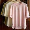 Women's Loose Fit Short-Sleeve Embroidered T-Shirt