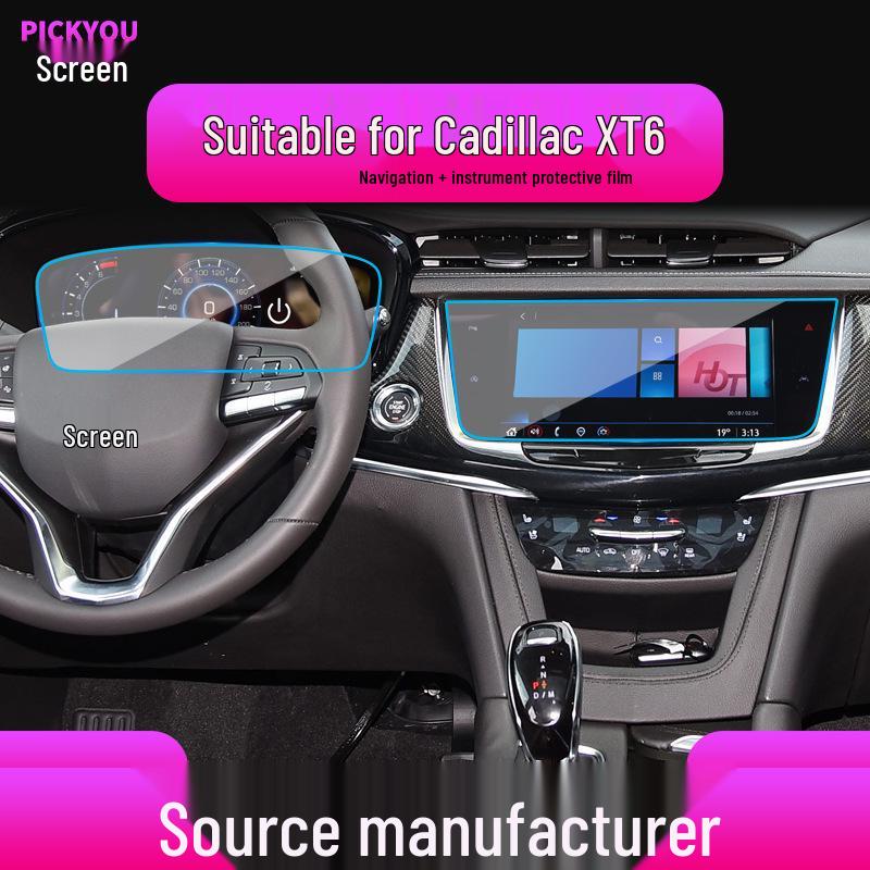 Cadillac XT5/XT6/XT4 Navigationsbildschirm Schutz aus gehärtetem Glas