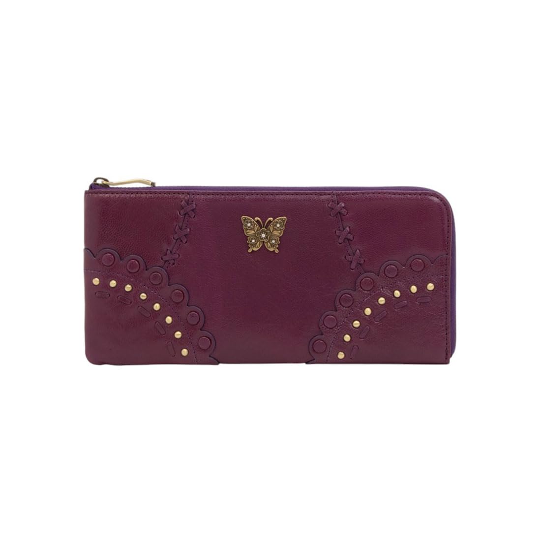 Длинный кошелек Matilda с тонкой вставкой