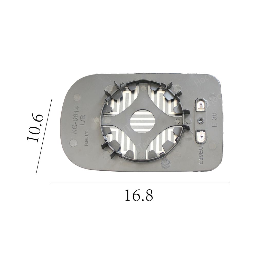1pcs Replacement Rearview Heated Mirror Glass Left & Right For BMW  5 Series E39 520i 525i 528i 530d 530i 540i