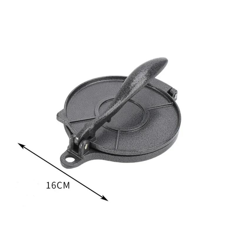 2025 Новый пресс для теста для пельменей Алюминиевый ручной тип Мексиканская машина для прессования теста Ручная машина для формовки кукурузного теста Машина для прессования пирогов