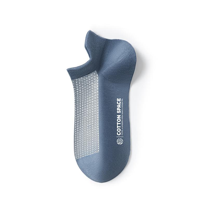 Men's Spring and Summer Net Eye Shallow Mouth Anti Slip Anti Ear Anti Anti Pilling Socks