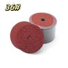 50 Pcs Hard Fiber Sandpaper Abrasive 4Inch Hand Sanding Tool Diameter 100mm Sanding Disc  Wood