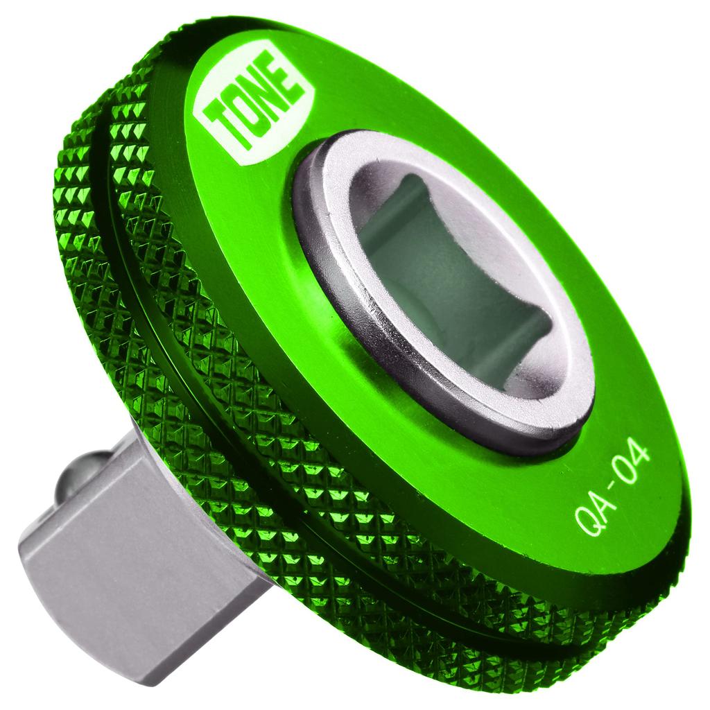 Tone Quick Adapter Green L-QA-04G, 1/2" (12.7mm) Drive,