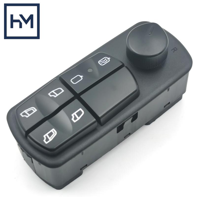 Power Window Switch for Mercedes-Benz Truck ATEGO 3 Axor Adigo A0015450613 A0025455113 A0035455113 A0045455113