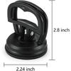 2 Pcs Disassembly Heavy Duty Suction Cup Opening Removal Tool,Suction Dent Puller for LCD Screen Repair of Laptops Tablets Phones(Black)