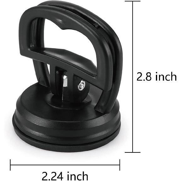 2 Pcs Disassembly Heavy Duty Suction Cup Opening Removal Tool,Suction Dent Puller for LCD Screen Repair of Laptops Tablets Phones(Black)
