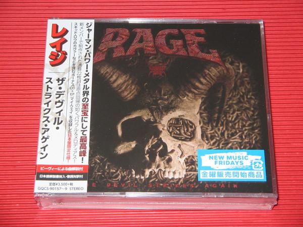 

CD RAGE The Devil Strikes Again GQCS901579 Chaos Reigns 2016 Japan Obi Rock