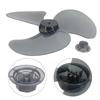 1 Set Electric Fan Diy Accessories Big Wind Plastic Fan Blade 3 Leaves For Midea And Other 16Inch 400Mm Fans Parts