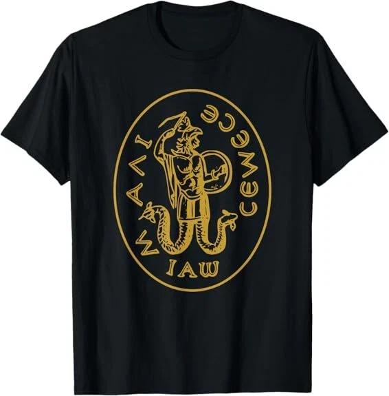 

Templar Abraxas Gnostic God Amulet T-Shirt – Premium Gift Idea Tee S
