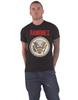 Ramones T Shirt Full Colour Seal Band Logo New Official Mens Black