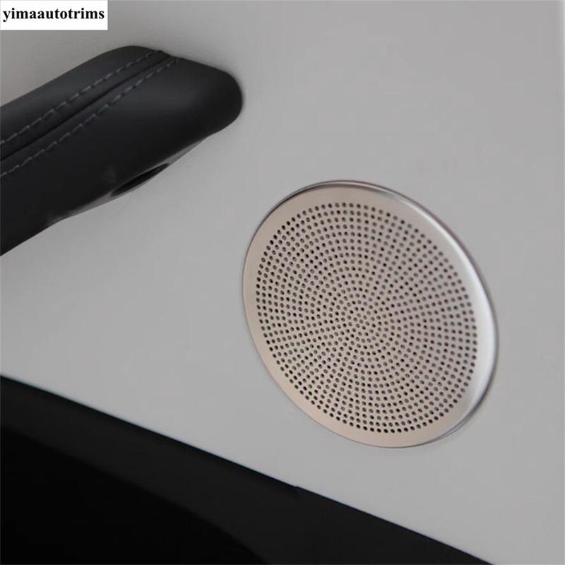 Pillar A Speaker / Front Rear Door Stereo Speaker Audio Loudspeaker Sound Frame Cover Trim Accessories For Tesla Model 3 2024