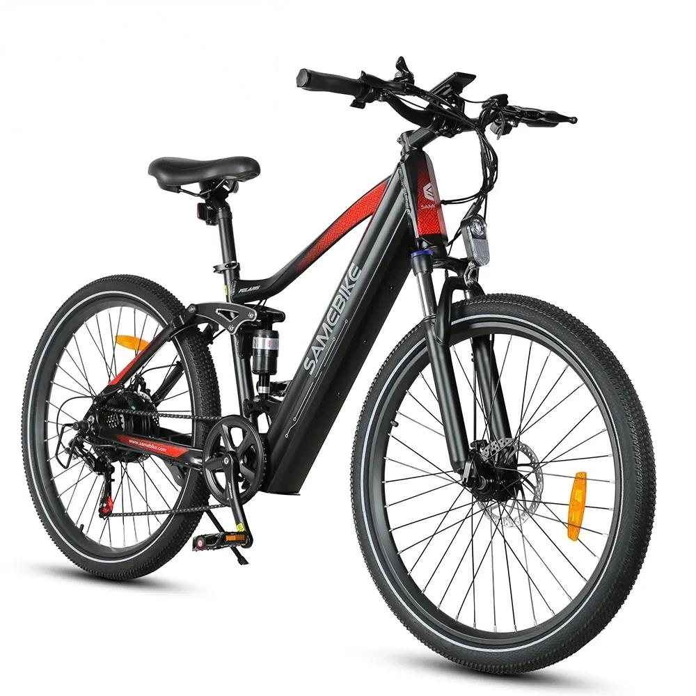 Samebike XD26 Electric Bicycle 26" Mountain Moped 750W 14AH Lithium Battery 40km/H Men's Road EBike Off Road MTB For Adults