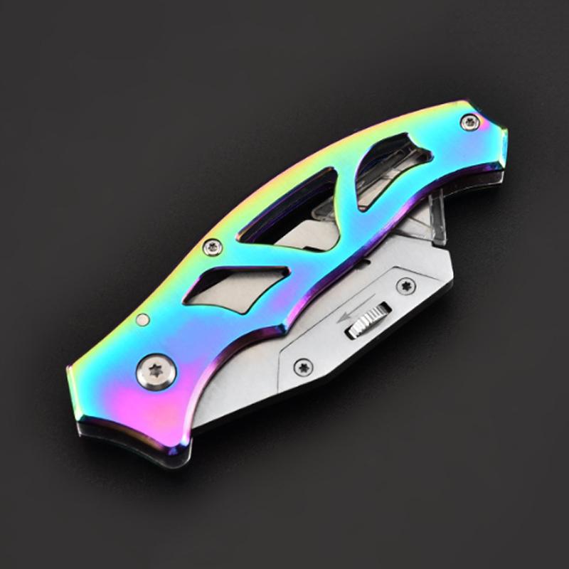 3Cr13 Stainless Steel SK5 Utility Knife Sharp Portable Paper Cutter Repair Manual EDC Tool Replaceable Blade