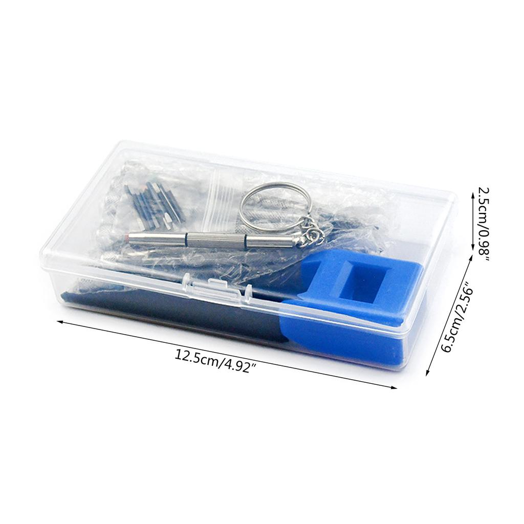 13 Teile/satz Uhrmacher Schraubendreher Set Uhr Gläser Präzision Schraubendreher Zubehör Reparatur Werkzeuge 0,6mm-2,0mm