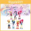 Adorable 12cm My Little Pony Friendship Is Magic Pvc Figure Set In Colorful Designs