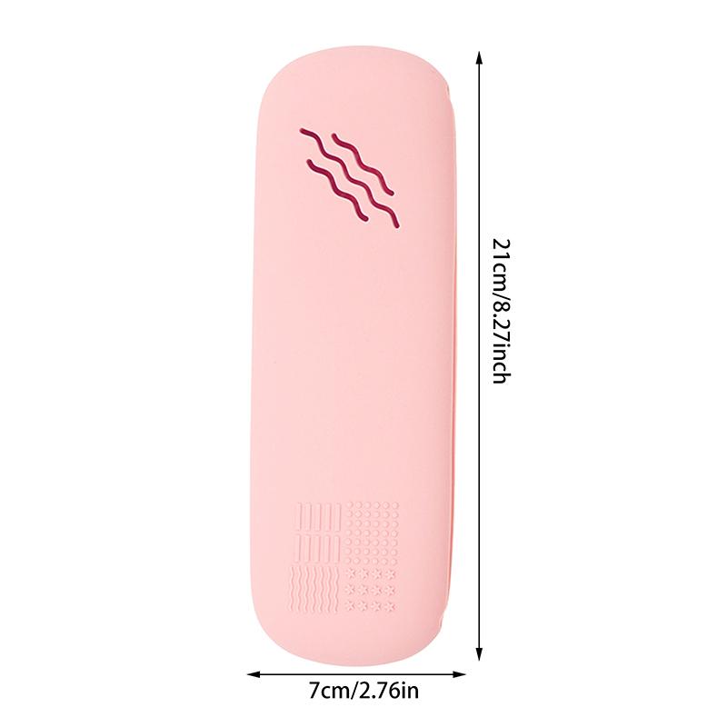 Silikonové pouzdro na make-up štětce na cestování Voděodolné pouzdro na make-up štětce na cestování na tužku na obočí a rty Organizér