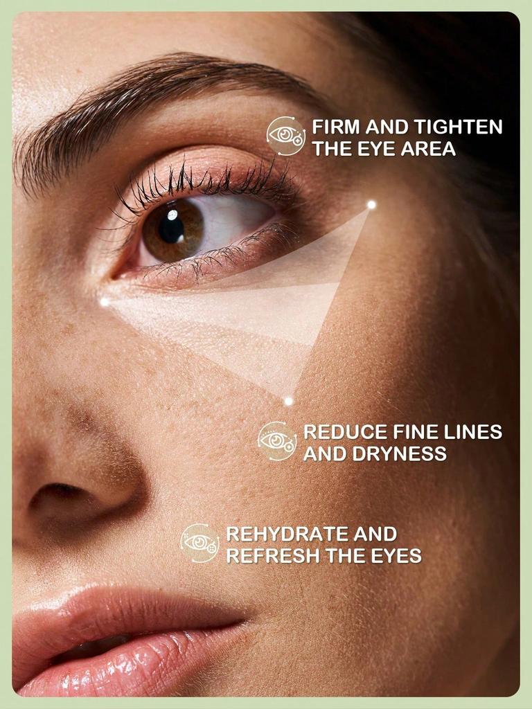 Avocado Eye Mask 60 Pcs, Under Eye Patches For Dark Circles And Puffiness, Nourishing Eye Treatment Mask, Moisturizing And Improving Eye Skin Dryness