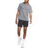 Nike All-Over Print Logo Crew Neck T-Shirt Men Tops Grey DM4753-010