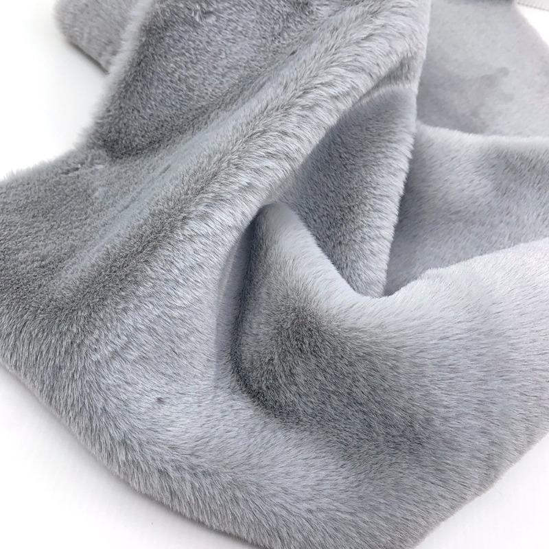 10mm Thickened Imitate Rabbit Fur Plush Fabric Thickened Polyester Artificial Wool Doll Cotton Doll Material Decorative Fabric