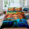 3D Printed Cute Disney Luca Duvet Cover and Pillowcase Set - Home Decor, Creative Plus Size Bedding Set