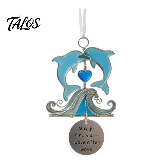 Indoor Garden Hanging Decoration Coastal Spirit Ornament, Durable Acrylic Decorative Pendant, Serene Living Space Decorations Inspired Home