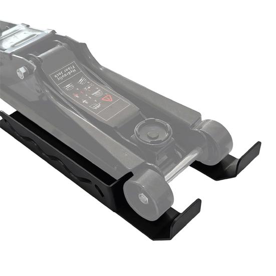 2Pcs Floor Jack Stand Rack Wall Mount Organizer Strong Load-bearing Easy To Install Hydraulic Trolley Jack Holder Storage Brackets