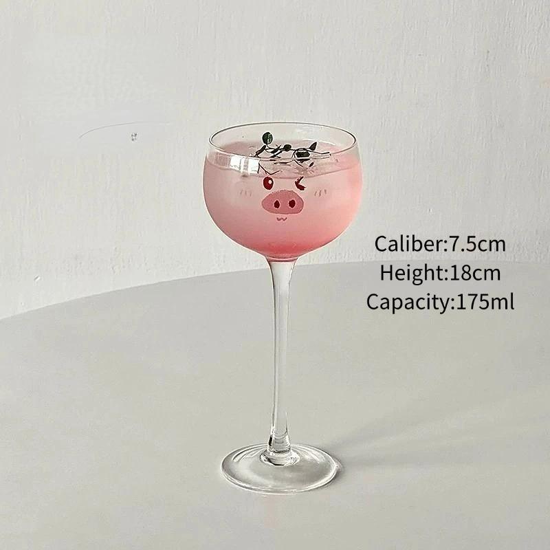 Japanischer Stil Handgefertigte Cocktailgläser Tassen Atmosphäre Weinglas Tasse Glas Pokal Turmgläser Weingläser Bar Küchenwerkzeug