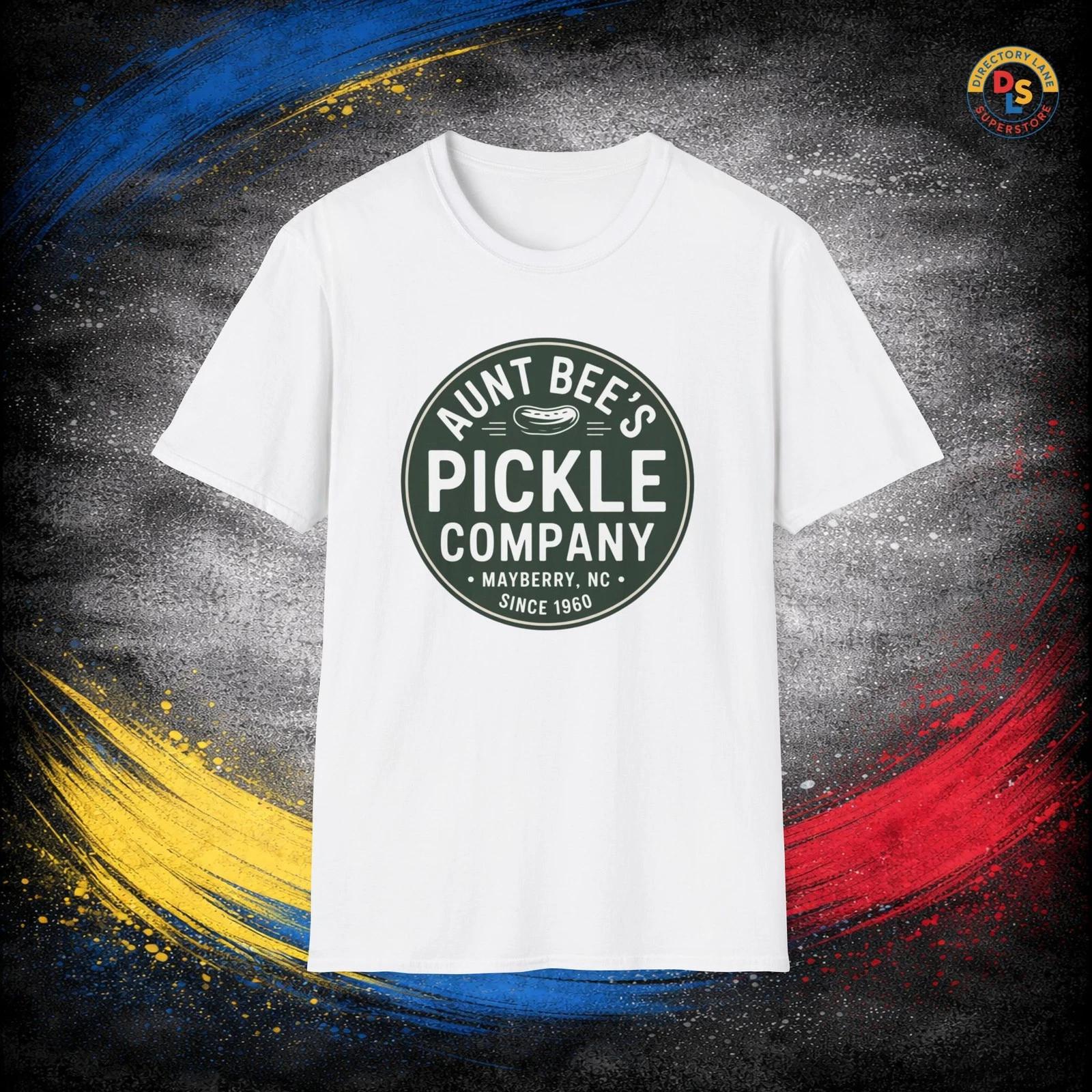 Aunt Bee s Pickle Company T-Shirt Mayberry Andy Griffith TV Unisex Softstyle Tee 3XL