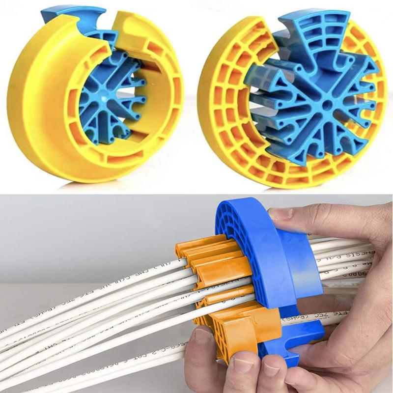 Network Carding Device Cable Comb Fireproof Abs Plastic Cables Organizing