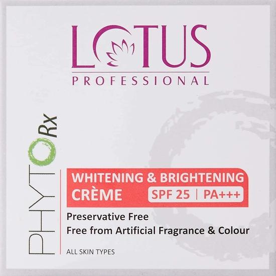 Lotus Professional PHYTO-Rx Whitening & Brightening Cream 50 G