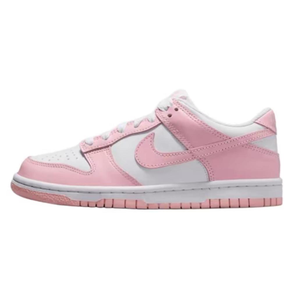 Nike Dunk Abriebfest, Leicht und Atmungsaktiv Niedrig geschnittene Skateboard-Schuhe Damen Rosa FB9109-125(Team1491-)