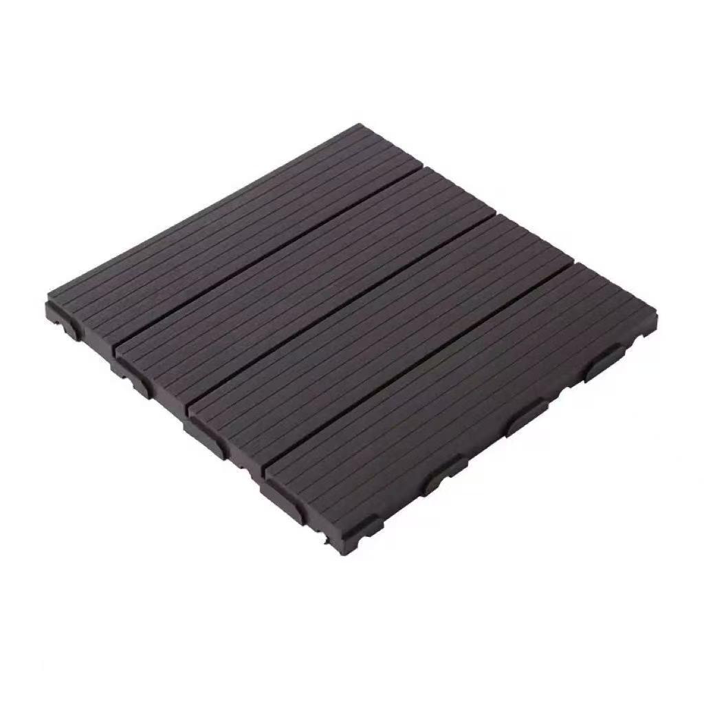 Pavimentazione per Terrazze in PVC Grande ad Incastro - Ecologica, Anticorrosiva, Facile da Installare da Soli