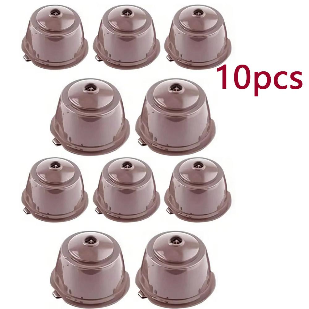 1/3/5/10pcs Reusable Coffee Capsules Filter Cup Dispenser for Nescafe Dolce Gusto Refillable Coffee Capsules Pod Compatible Kit