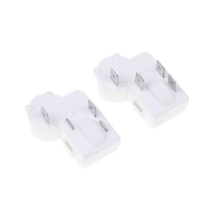 2/4Pins Refrigerator Compressor Ptc Starter Relay Overload Protector Zhb45-105P15/Zhb65-120P15 Refrigerators Beu Power Tools