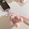 Detachable Bear Plush Phone Straps Plastic Crossbody Mobile Phone Lanyard  Mobile Phone Accessories