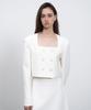 Renej Double Button Crop Jacket