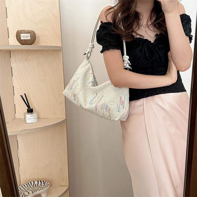 Beautiful and Fashionable Niche New Chinese Personalized Simple Small Bag for Women New Trendy Casual Crossbody Tote Bag