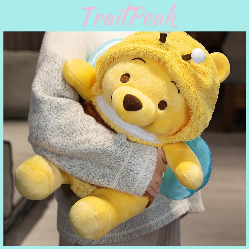 The Winnie Pooh Bee Bear Animal Cartoon  Doll Pillow Stuffed Doll Child Gift