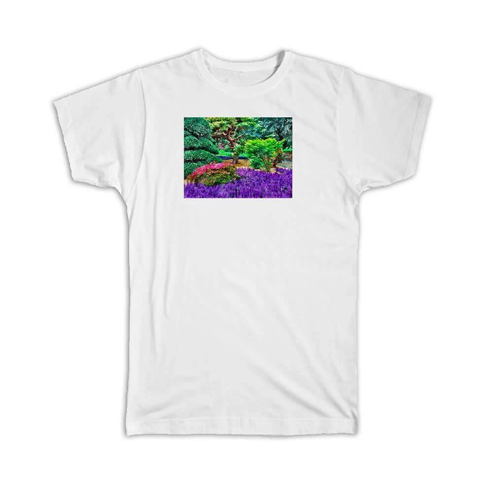 Gift T-Shirt : Watercolor Garden Japanese S