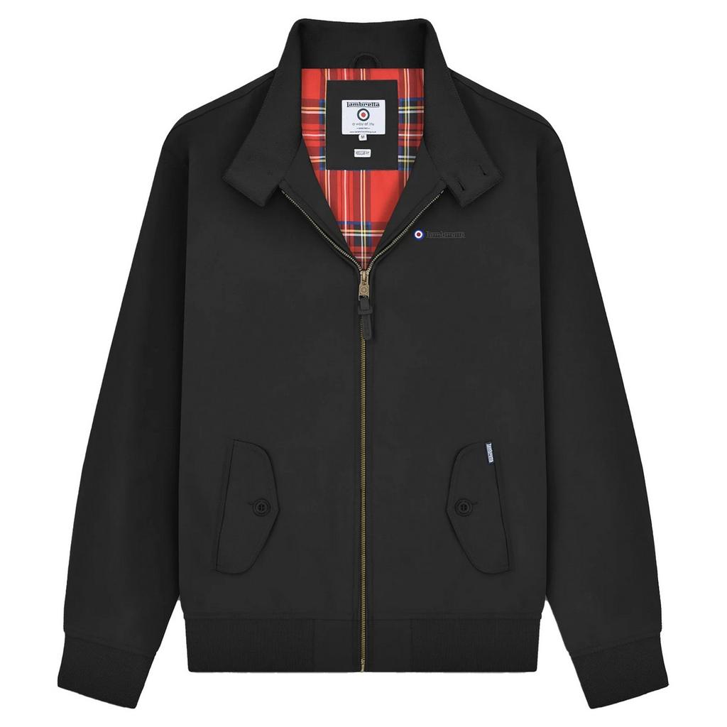 Lambretta Mens Shower Resistant Harrington Jacket