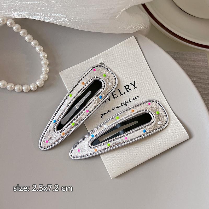 

2 шт. Милые заколки для волос Женские Девочки Детские Челка Заколки для волос Невидимки Заколки Аксессуары Заколка Головной убор Головной убор Украшение