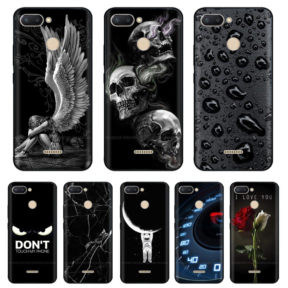 Silicone Case For Xiaomi Redmi 6A Case Cute Soft TPU Phone Case For Xiaomi Redmi 6 Redmi 6A Redmi6A a6 redmi6 Funda Cover Coque