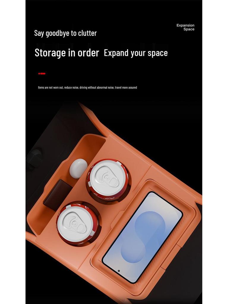 Silicone Storage Box for Changan Shenlan S09 Console - Eyeglass Case & Interior Accessories Organizer