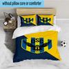 Duhok Dynamic Sports Emblem 3PCS Bedding set,Ideal for 1pc Duvet Cover And 2pcs Pillowcases Perfect for Fan gift,Ideal for Bedroom, Dormitory