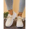 Shoe Mesh Breathable Sports Shoes Retro White Shoes Korean Version Casual Women's Shoes