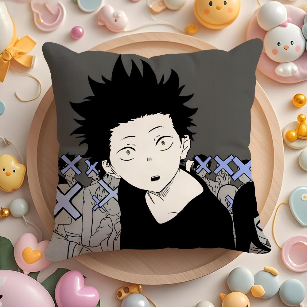 K-koe no K-KatachiS Cushion Cover Home & Car Multi-Scene Pillow Cover - Reversible, Soft & Durable for Daily Use