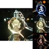Elegant Genshin Impact Crystal Keychain With Stunning Led Colorful Light For All Occasions