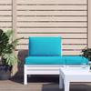 Vidaxl Pallet Cushions, 2 Pcs, Turquoise, Oxford Fabric